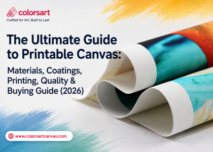 The Ultimate Guide to Printable Canvas: Materials, Coatings, Printing, Quality & Buying Guide (2026)