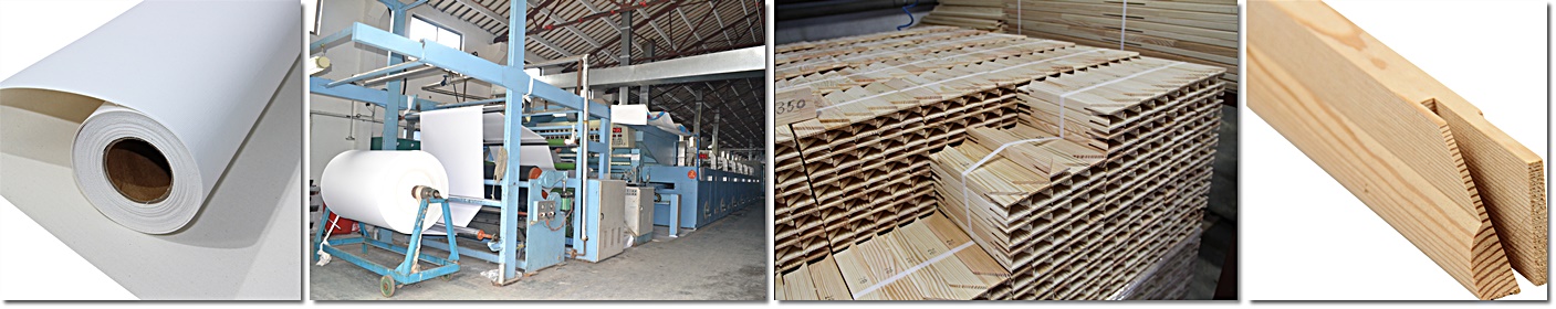 Inkjet canvas coating production line in China factory