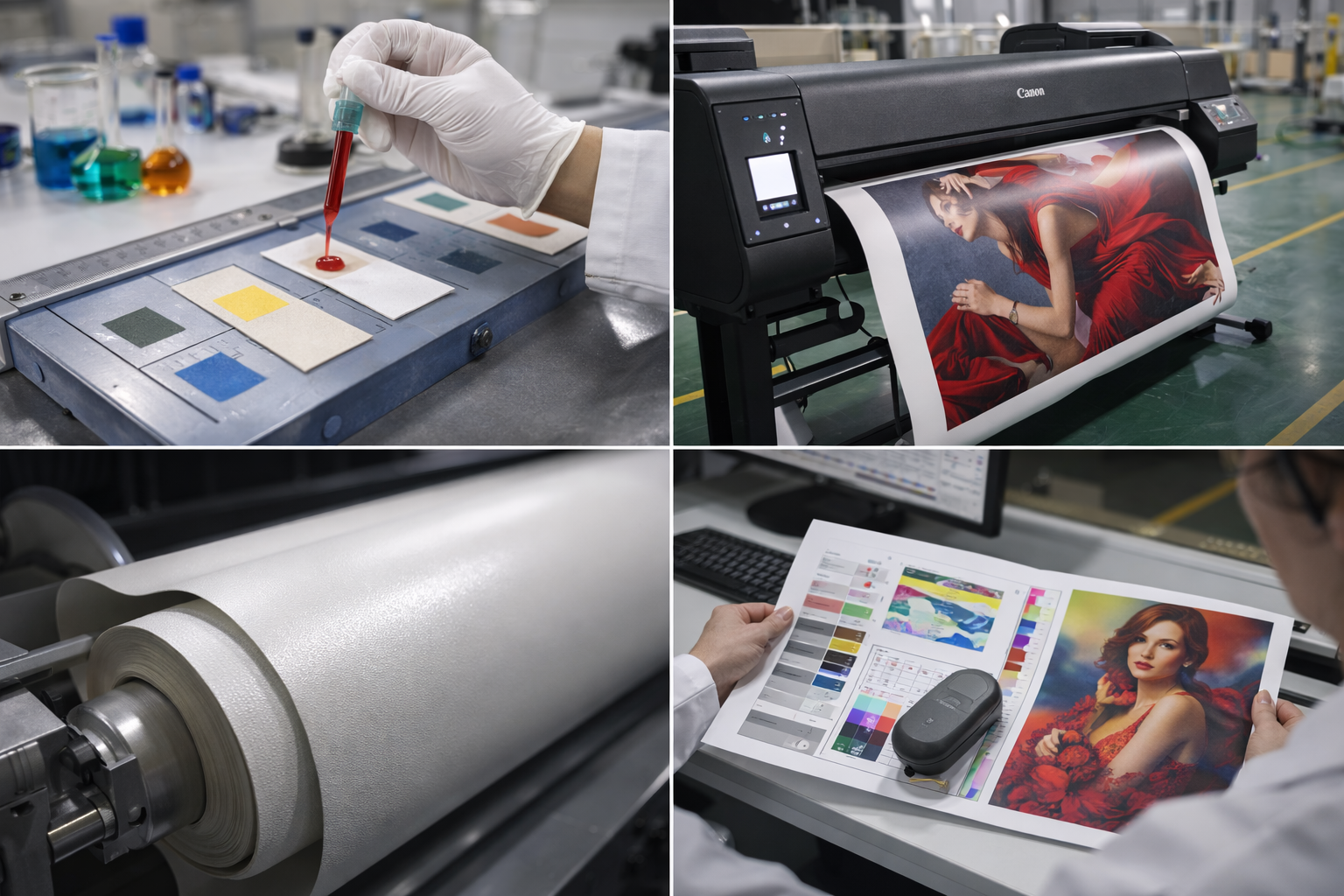 Professional Inkjet Canvas Manufacturing