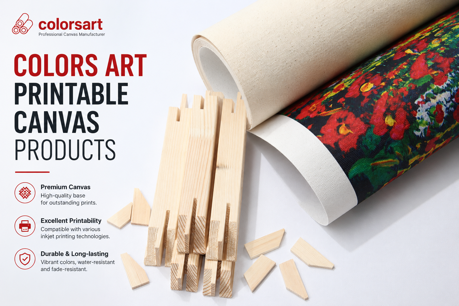 Colors Art printable canvas products