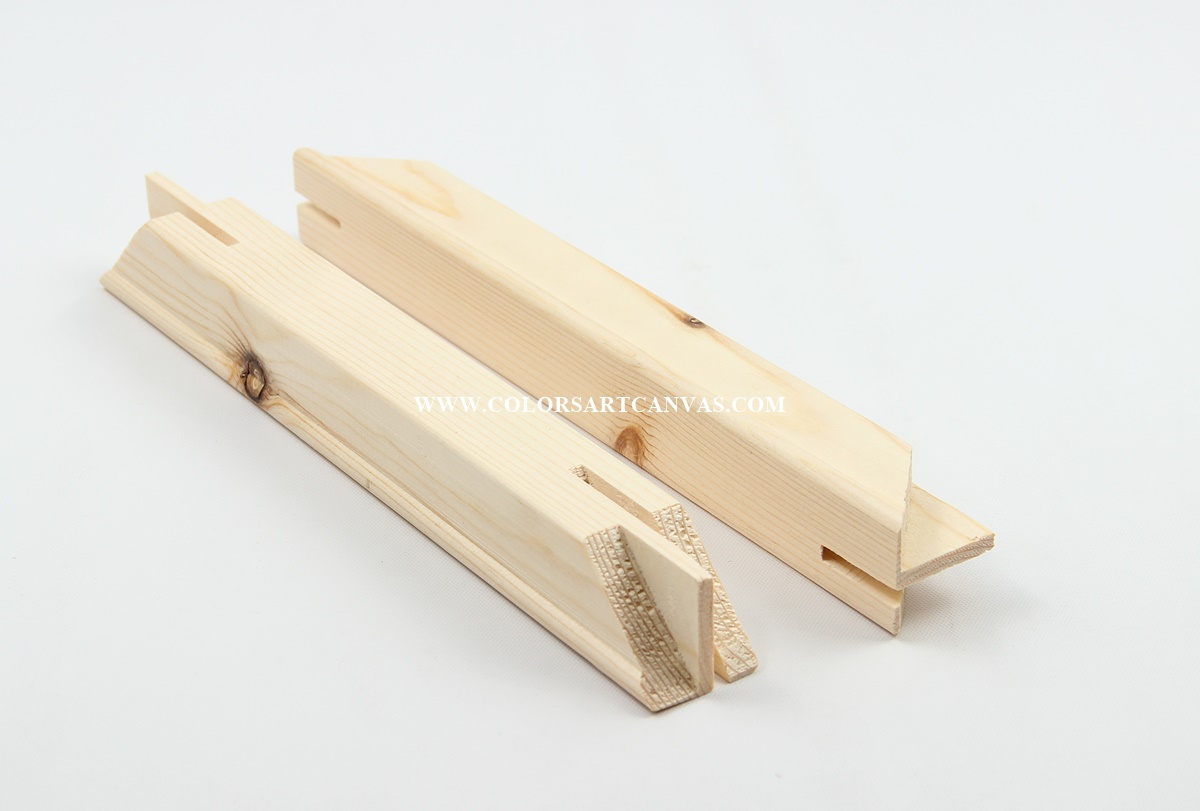 Kiln-dried pine wood for CR3828 canvas stretcher bars