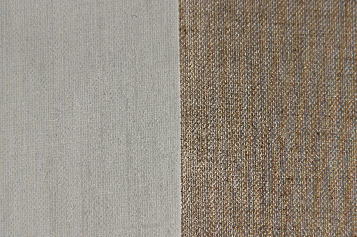 Medium grain artist canvas surface texture