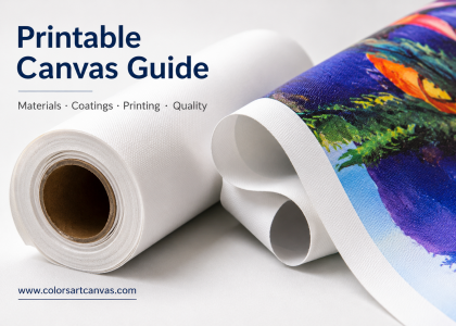 Inside Colors Art: How We Control Inkjet Canvas Quality from Coating to Printing