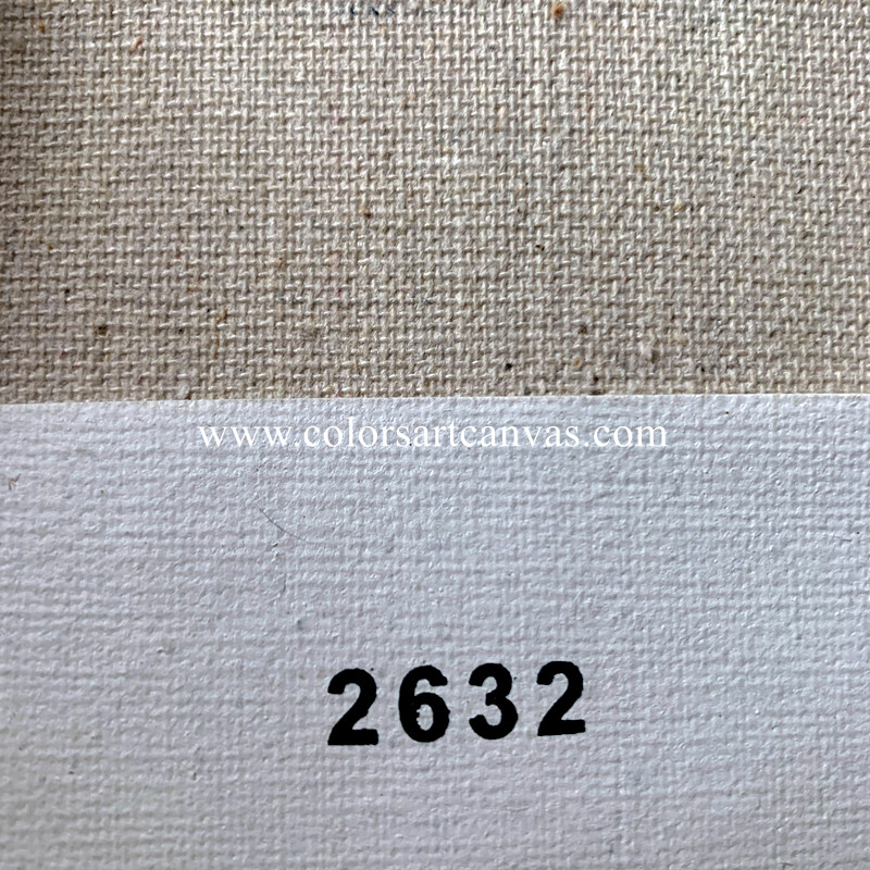 Triple Primed Artist Canvas Roll 1.7m Wide - Super Fine Texture, cotton linen canvas , 330gsm