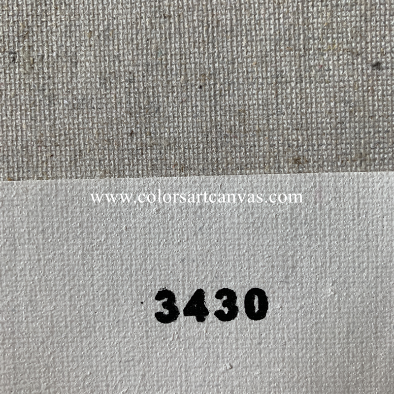 Triple Primed Artist Canvas Roll 1.55m Wide - Extra Fine Texture, cotton linen canvas , 290gsm