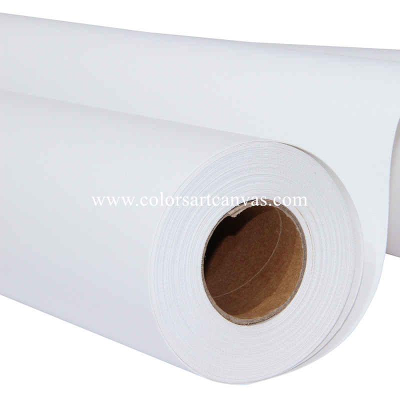 Polyester Matt Canvas (260gsm) coated for waterbased inkjet printing – 1370mm x 30m