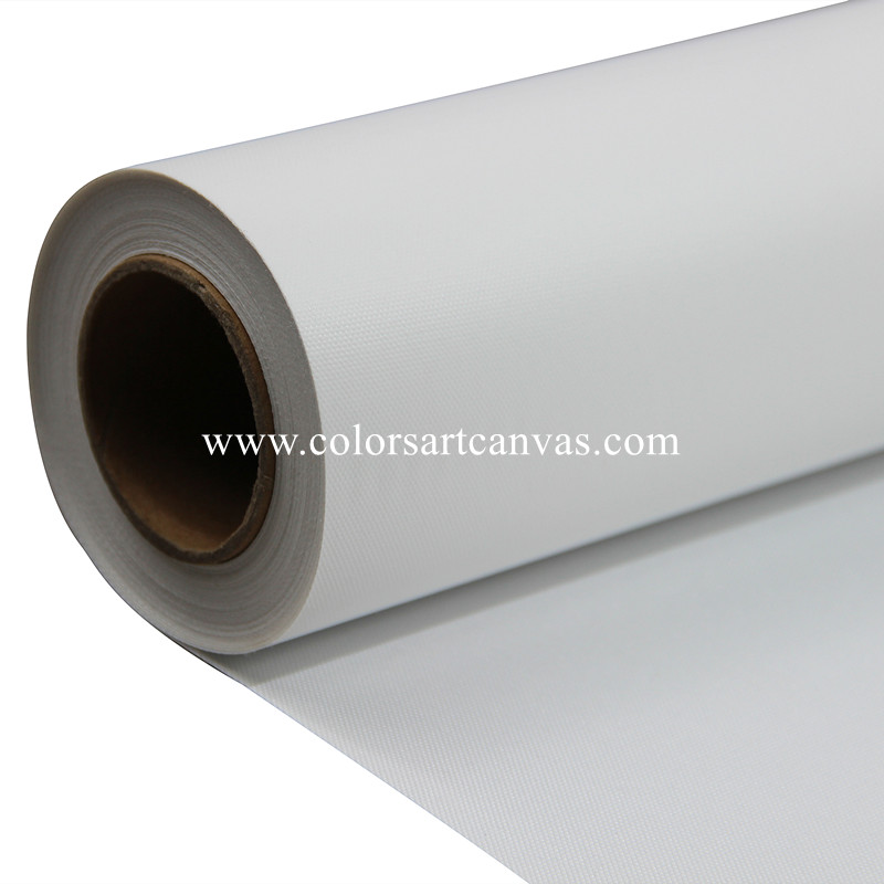 260gsm eco-solvent semi-glossy polyester canvas