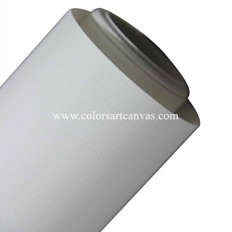 Inkjet media paper and canvas rolls compatible with aqueous pigment inks