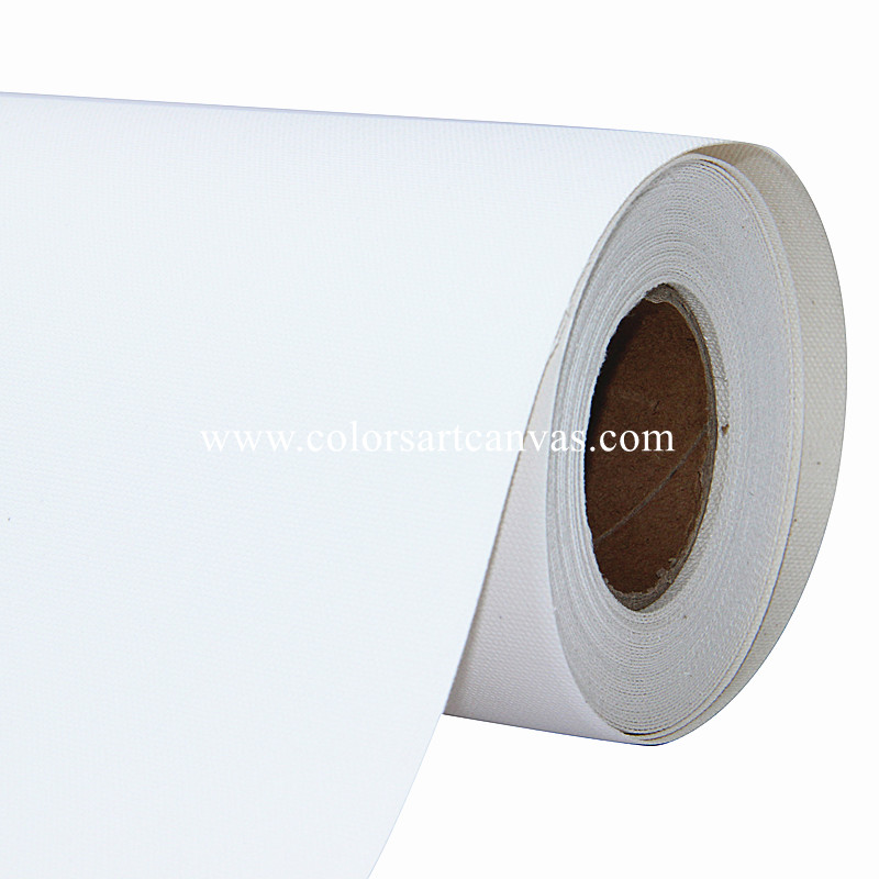 Giclee Prints On Rolled Canvas /340GSM Matte polycotton canvas rolls for pigment ink