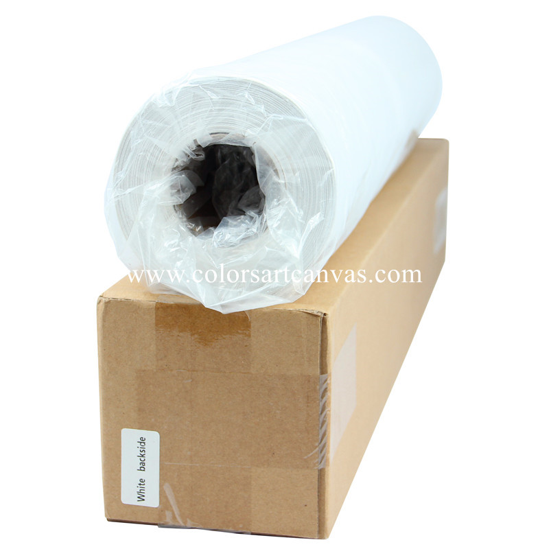 Matte 100% Cotton Inkjet Canvas 370gsm-Inkjet coated Natural White canvas