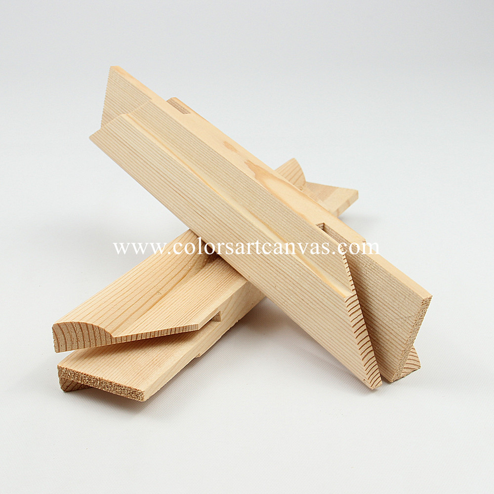 Finger-jointed & knotless pine 38mm Gallery stretcher bars