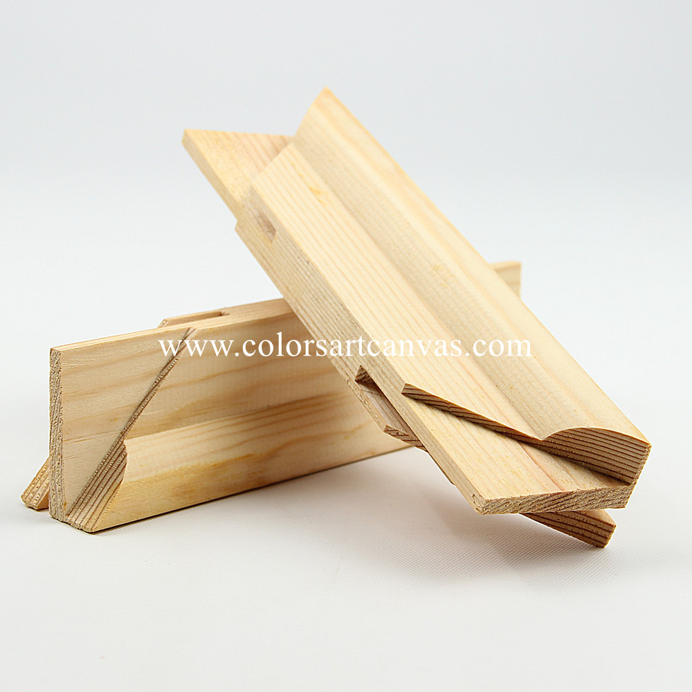  Pine wood gallery stretcher bar & Unframed Canvas Print