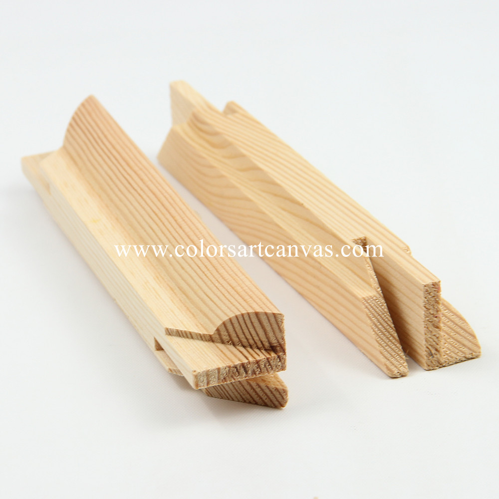 35mm thickness Finger-jointed pine wood stretcher bars-canvas
