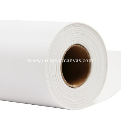  Solvent Glossy Polyester Canvas 280GSM 600d*600d Digital Printing