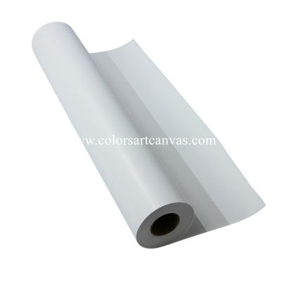 300GSM Glossy Polyester Canvas Roll For Eco Solvent Wide Format Printers