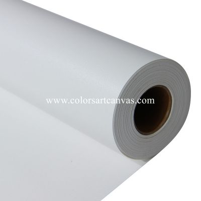 380Gsm / Sqm Glossy Art Canvas Rolls Poly - Cotton For Eco Solvent Printer