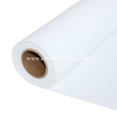 Glossy ECO-Solvent Polyester Waterprofed 300GSM Canvas Roll for Inkjet Printing, 36 Inch x 100 Feet