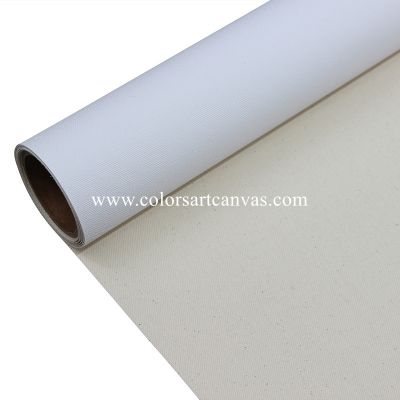 Pigment Cotton Canvas 380g/m2 for inkjet printing , latex ink, UV ink