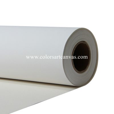 340gsm Matte Polycotton Canvas printable for pigment ink, UV ink, HP latex ink