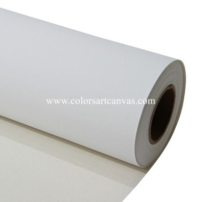 Wholesale high quality 340g canvas rolls matte poly-cotton canvas roll for printing