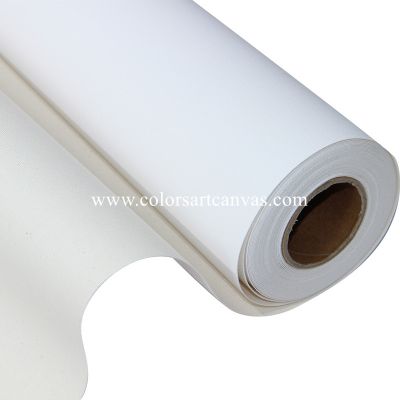 China High Quality Art Material waterbased Inkjet Poly Cotton Matte Printable canvas roll