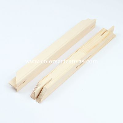 Kiln dried pine stretcher bars knot free