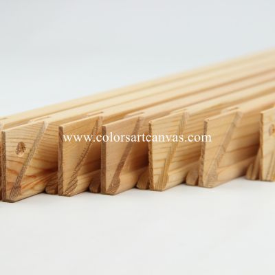 Stretched Canvas Gallery Wrap-0.75″stretcher bars with wood made from sustainable pine forests