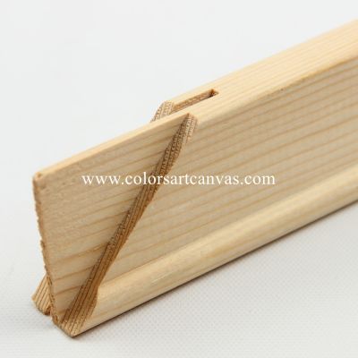 Pine and Fir Wood Stretcher Bar Factory For Canvas Print Directly