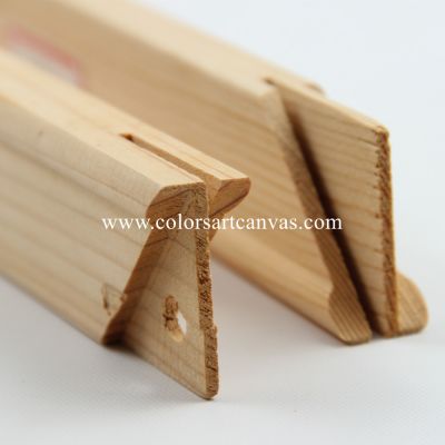 Factory wholesale oil painting diy solid wood frame self assembly multi size canvas frame stretcher bar