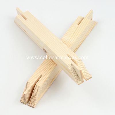 Wholesales China Factory Best price Customized Canvas Stretcher Bars Drying Pine Wood Oil Painting Inner Frame