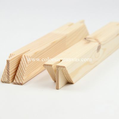 Museum quality canvas stretcher bars made in China