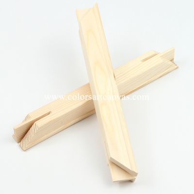 Stretcher Bar Frame 1-1/2” Tall and 1-1/2” Wide