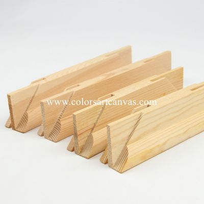 Heavy Duty Wood Stretcher Bars and Canvases