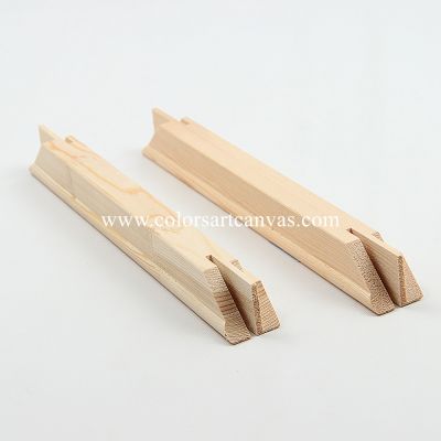 Stretch your rolled Canvas big or small on pine Stretcher Bars