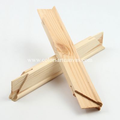 Pine Economy 16mm x 27mm Stretcher Bars & Canvas frame