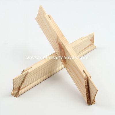 Pine Standard 16mm Stretcher Bars with knot