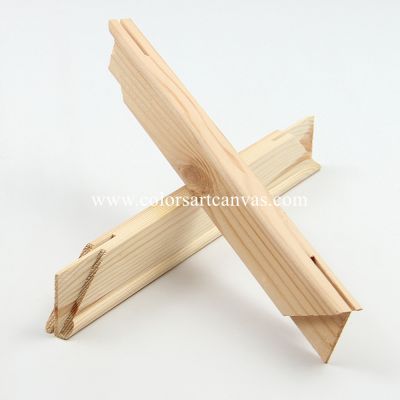  Rounded back edge 16mm Deep x 27mm Wide Pine Stretcher bars