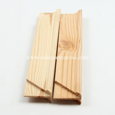 Pine strether bars with mortise, tenon joints and wedge keys
