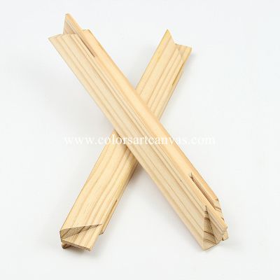32mm deep thick kiln-dried Pine Stretcher Bars finger jointed with tongue and groove