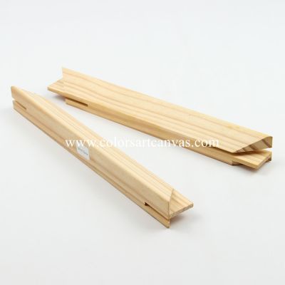 Pine wood Heavy Duty Stretcher Bars with tongue and grooves