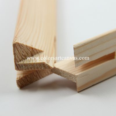 Wooden Stretcher Bar-cross bar-wooden wedges