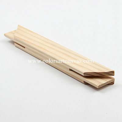 Artist stretcher bars for custom stretched canvas
