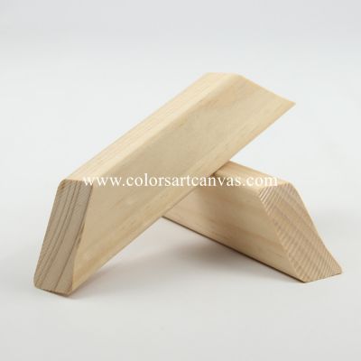 Pine wood stretcher bars with  45o angles