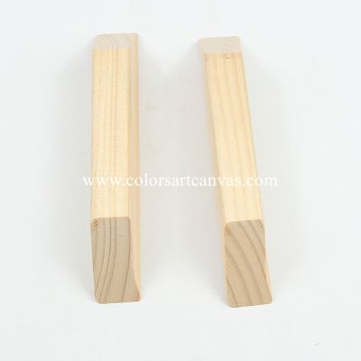 Pine wood stretcher bars with Miter Joint
