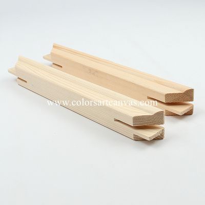 Thick Gallery Pine Wood stretcher bars 38mm Deep