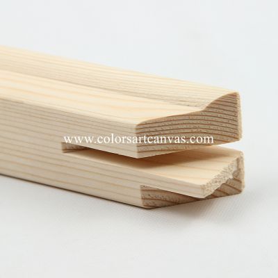 38mm*28mm  Kiln Dried pine Stretcher Bars with WOODEN WEDGES 