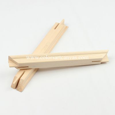 Smooth wooden frame canvas stretcher bars