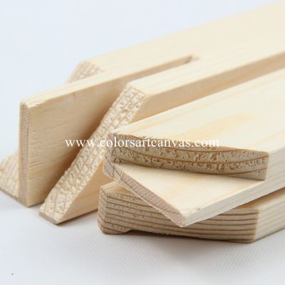 38mm Deep x 28mm Wide Pine Stretcher Bars - Brace bar-wedges