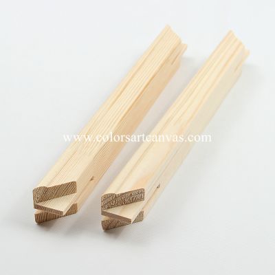 Inkjet Pro stretcher bars with round arc for digital printing canvas