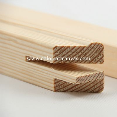 Pre-stretched canvases mounted on hig quality stretcher bars